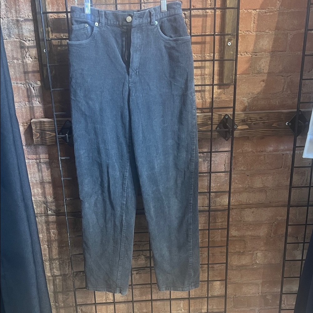 Ralph Lauren Dark Gray Corduroy Trousers